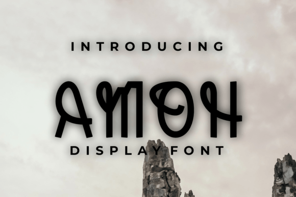 Amoh: A Display Font That Elevates Handmade Creations