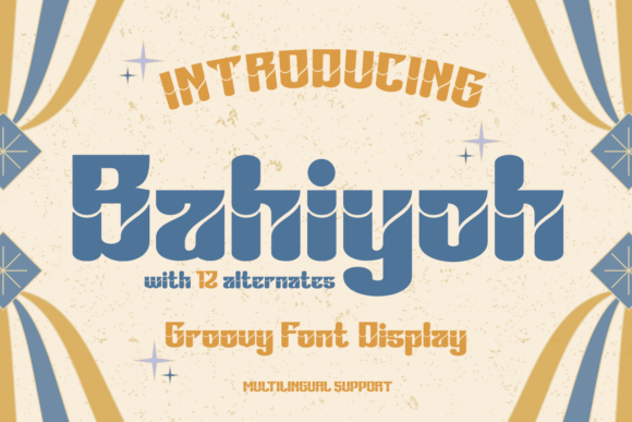 Bahiyoh: A Retro Font That Elevates Branding