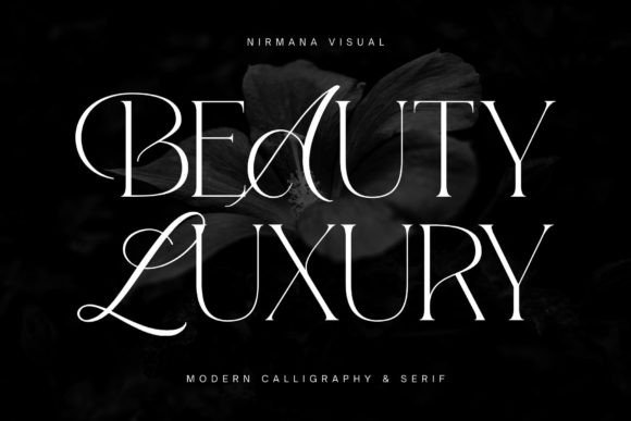 Beauty Luxury Font for Modern Editorial Design