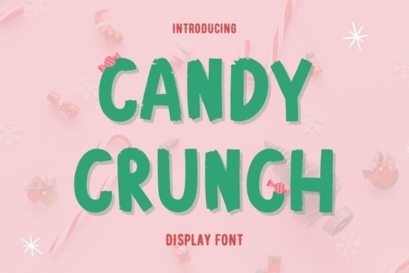 Candy Crunch Display Font Review for Bold Branding