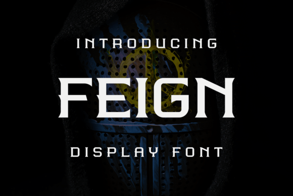 Feign: A Fun and Unique Display Font for Modern Branding