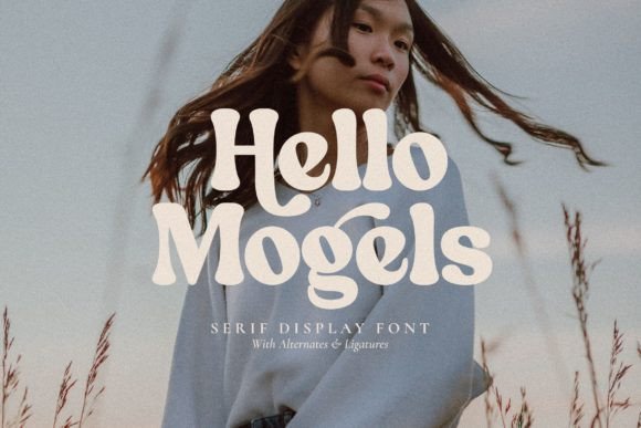 Hello Mogels: A Distinct Display Font for Elegant Branding