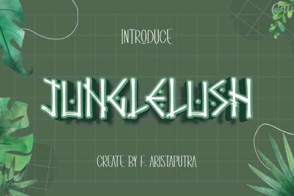 Junglelush Font for Professional Branding and Design