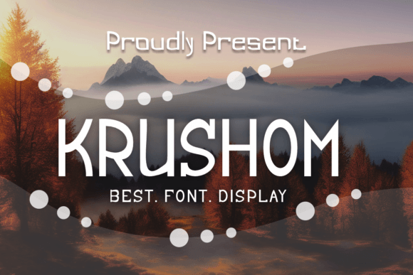 Krushom Font for Bold Branding and Creative Projects
