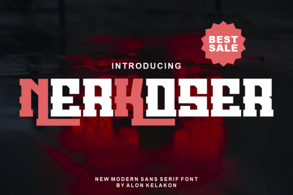 Nerkoser – Modern Display Font for Eye-Catching Designs