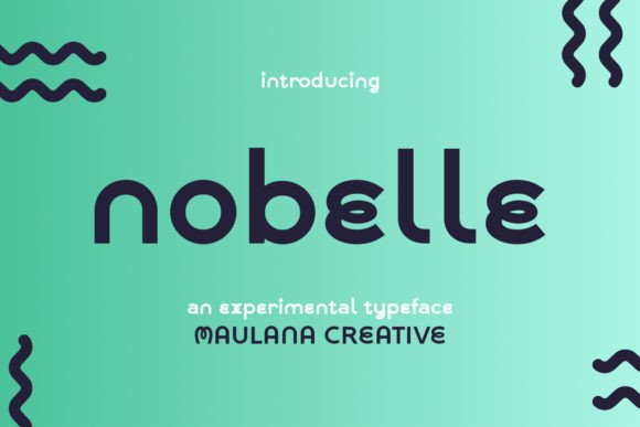 Nobelle: The Fun Display Font for Modern Web Design