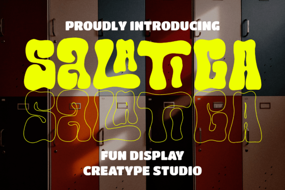 Salatiga: A Playful Display Font for Creative Projects