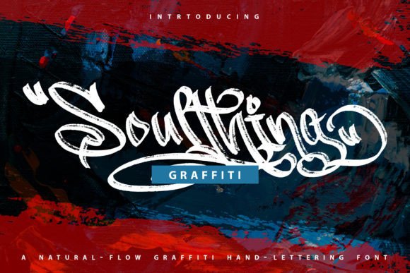 Soulthing: A Graffiti Display Font for Bold Branding and Eye-Catching Designs