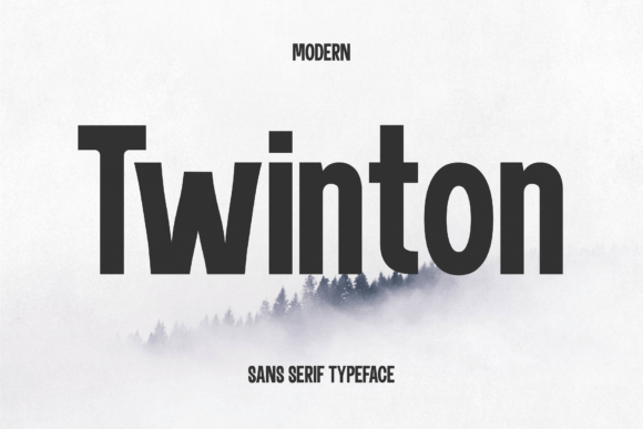 Twinton: A Modern Display Font for Editorial Elegance