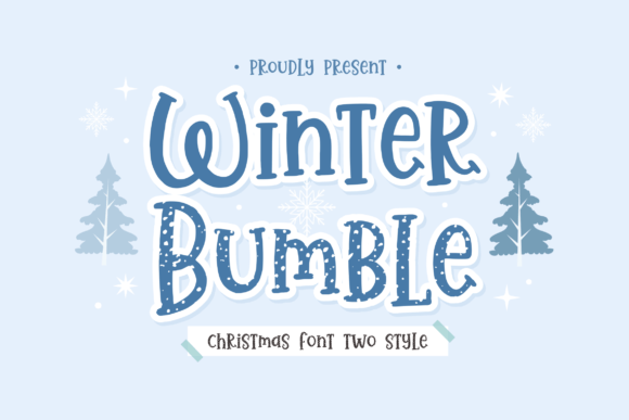 Winter Bumble: The Festive Display Typeface for Modern Web Design