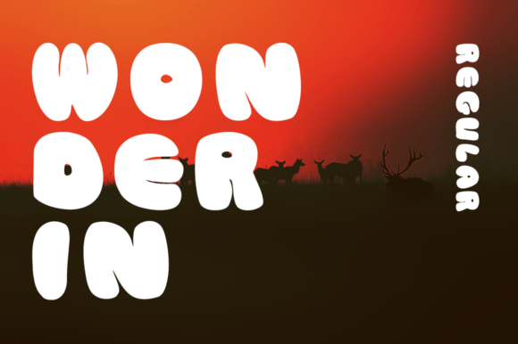 Wonderin: A Balloon-Inspired Font for Playful Editorial Design
